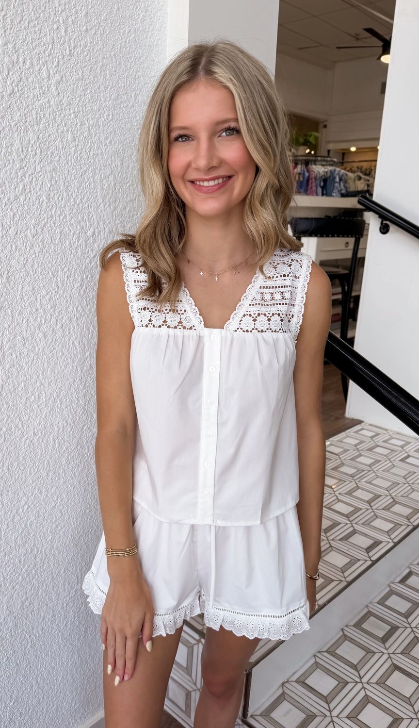 Lowtide Lace Top