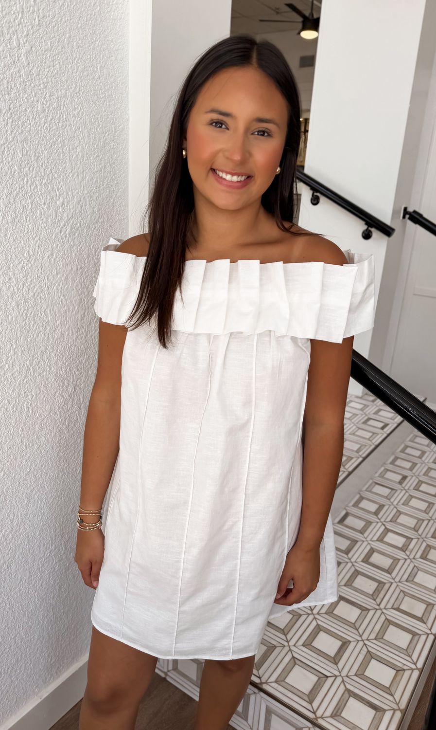 Soft Ruffle Tessa Dress