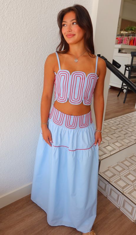 Beach Club Skirt Set