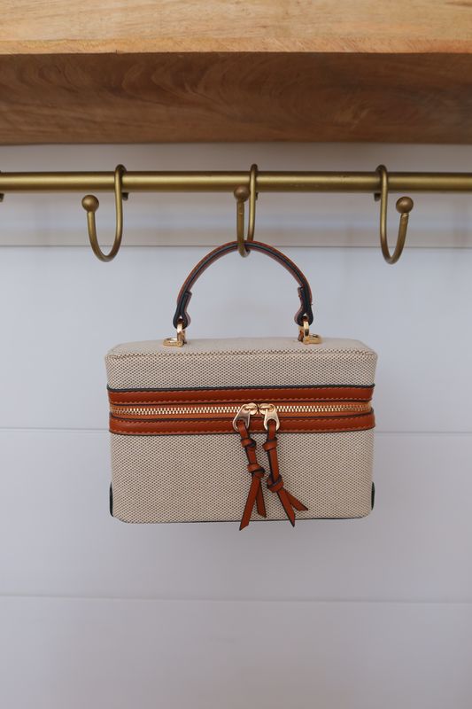 Canvas Vanity Bag