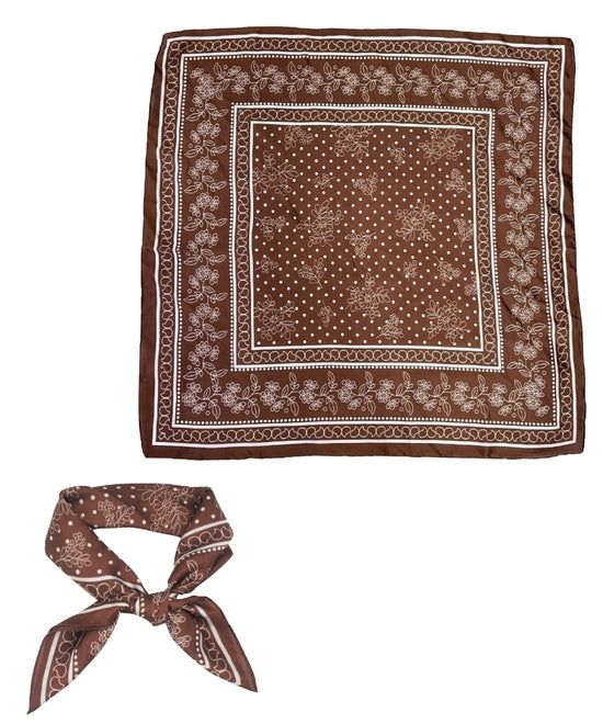 Floral Print Scarf