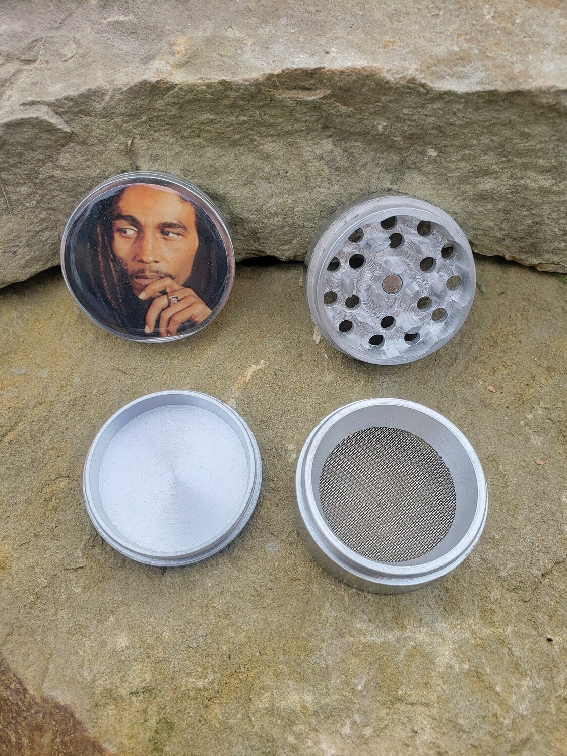 40mm RASTA BOB MARLEY GRINDER