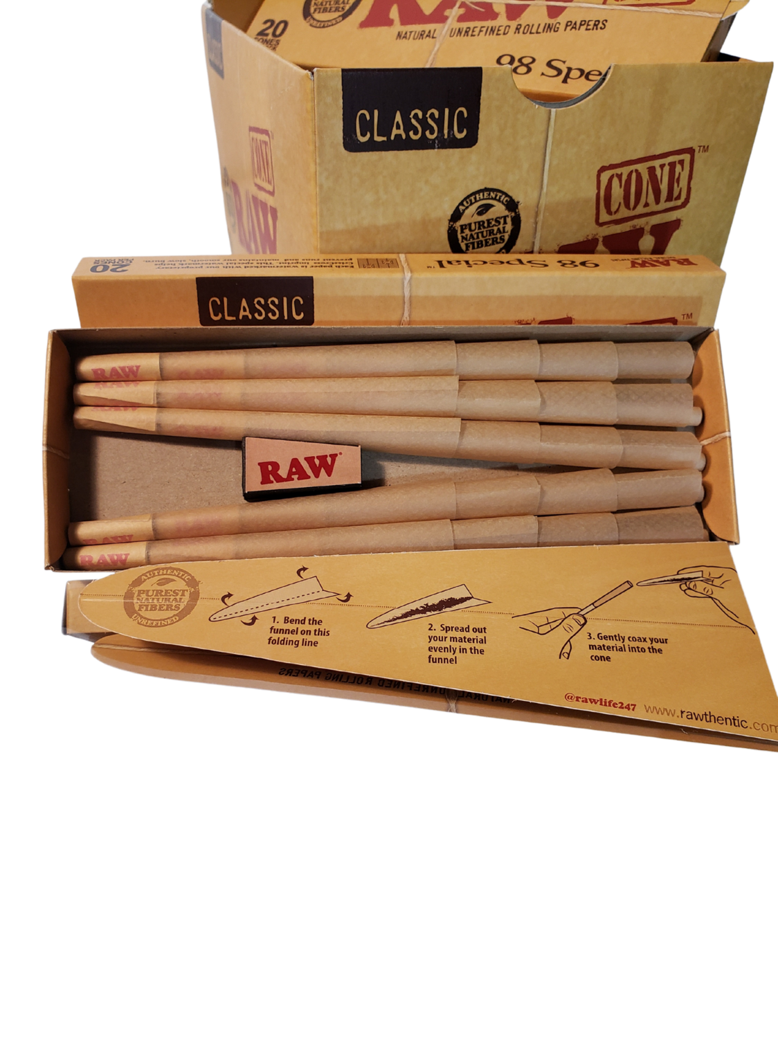 RAW Classic Cones King Size 20pk
