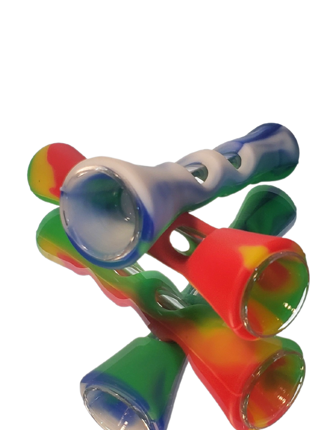 3" SILICONE WRAPPED CHILLUM