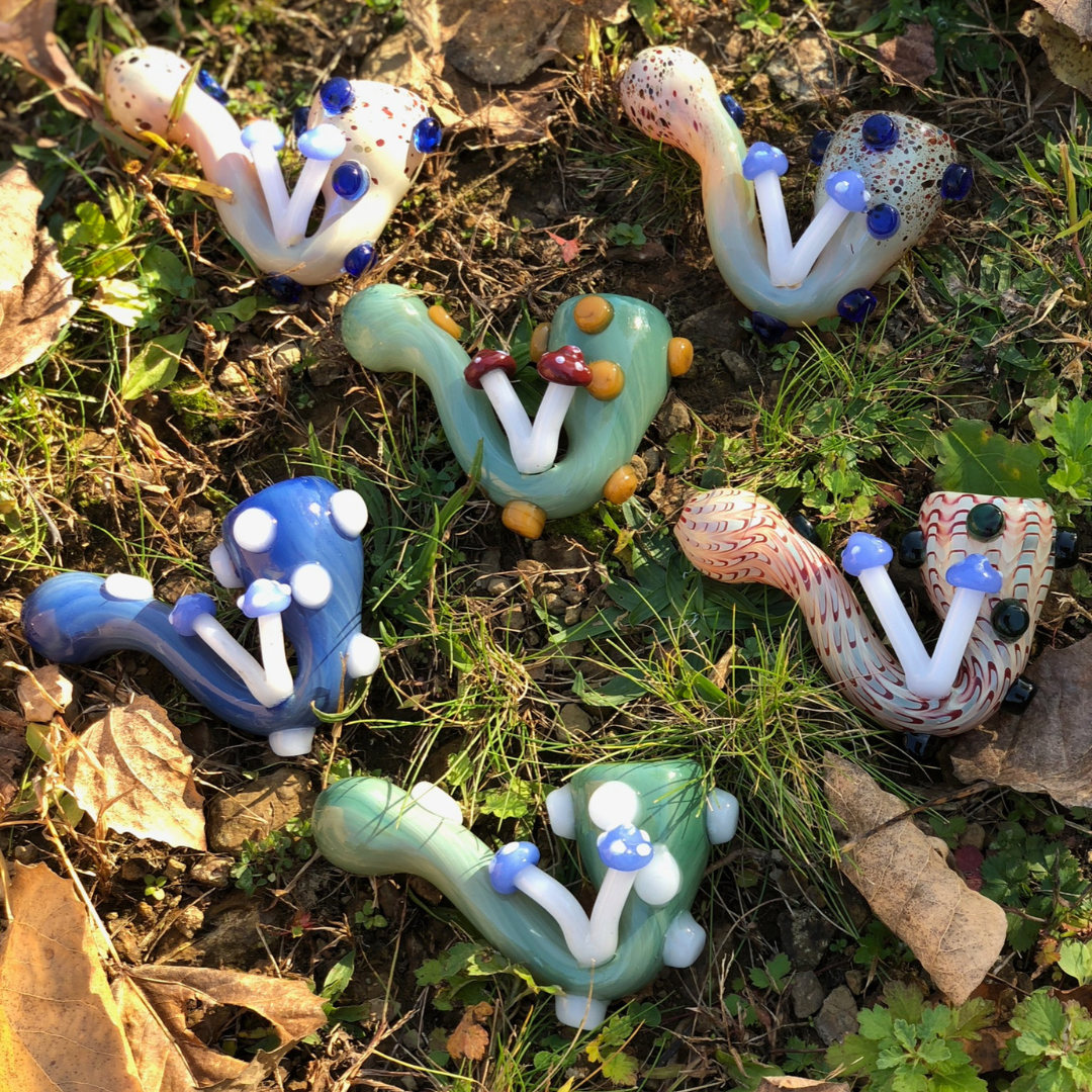 5 " American Tube Sherlock Mushroom Hand Pipe