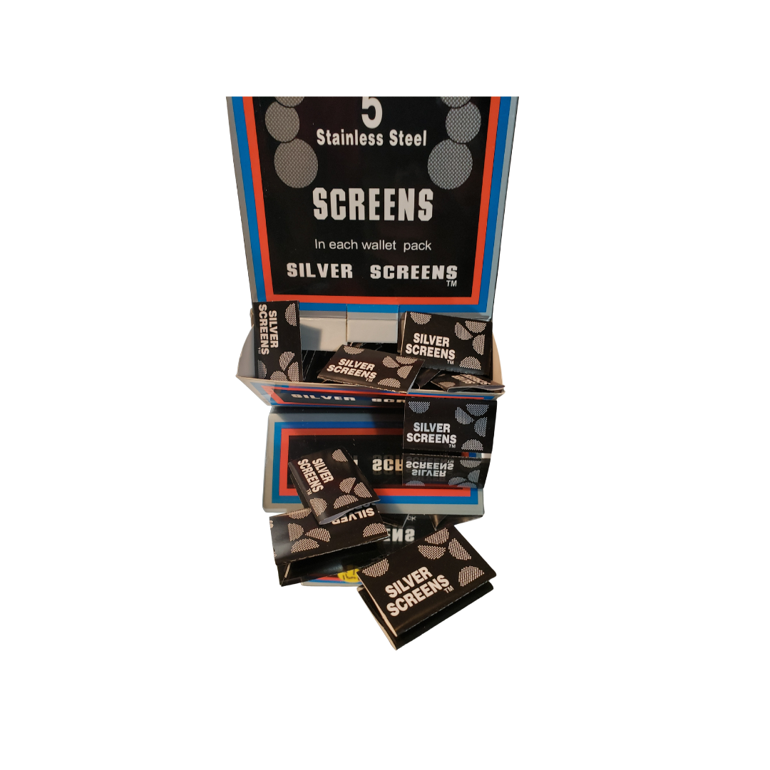 BOX OF STAINLESS STEEL SCREENS 100/5ct