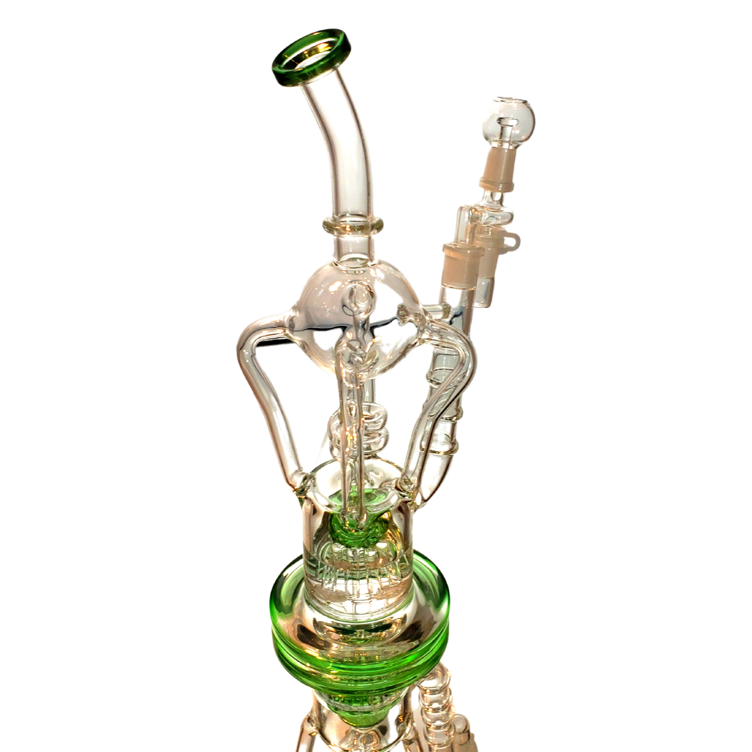 14&quot; QUAD ARM RECYCLER W/ SPRINKLER