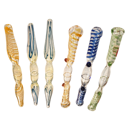 MIXED COLOR SWIRL DESIGN CHILLUM