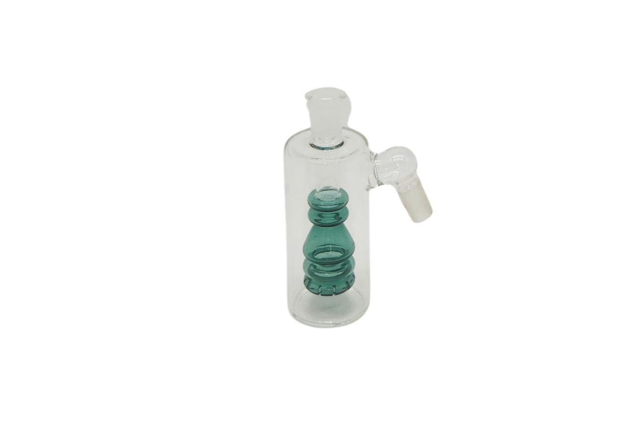 14mm 45° Accordian Green Bottle Ashcatcher