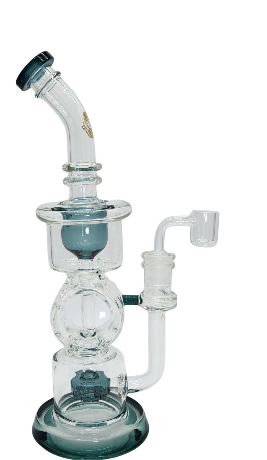 12" ON POINT Swiss Barrel Drum W/ Aqua Accents