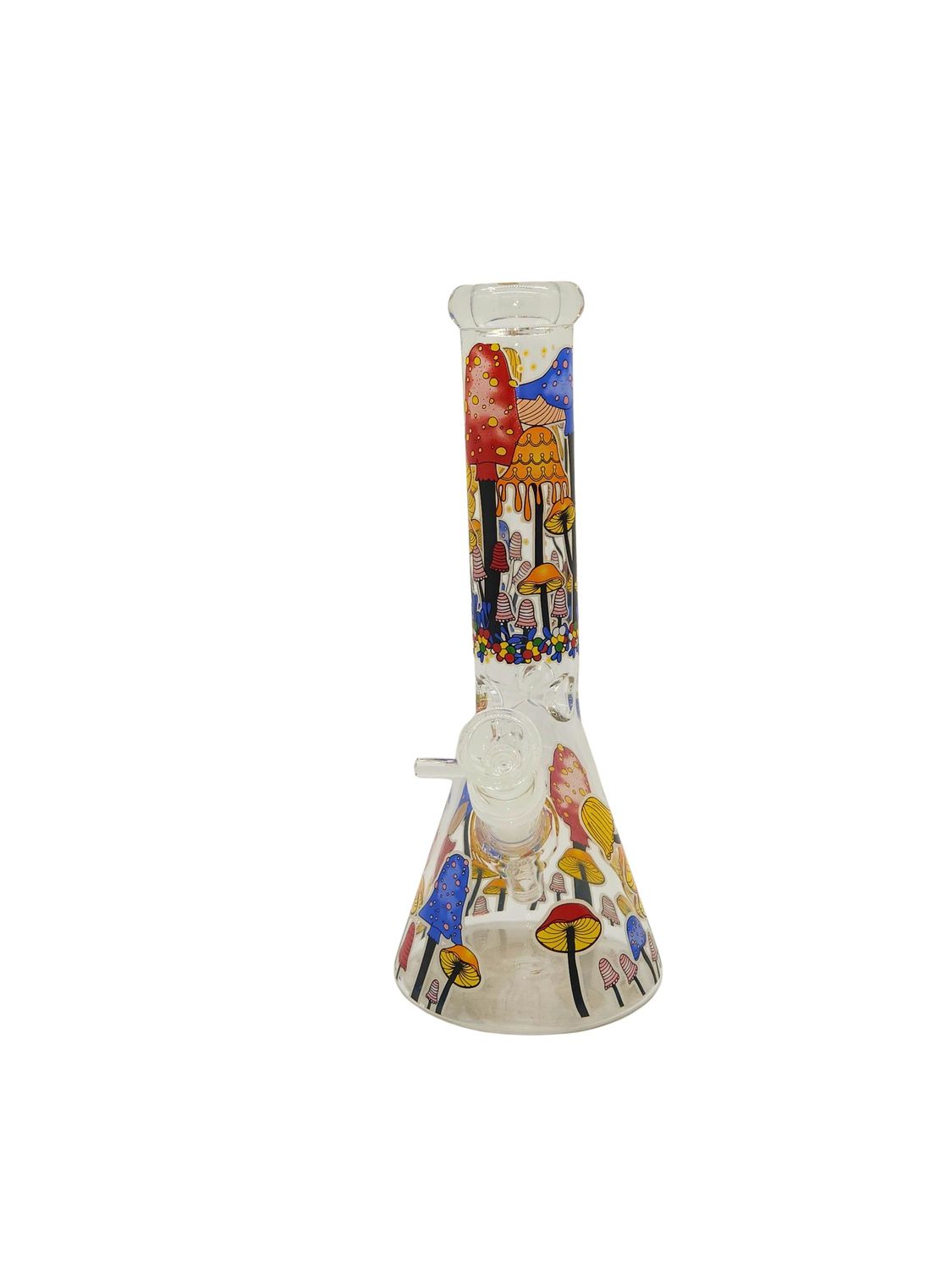 10" Beaker Base Mushroom Print