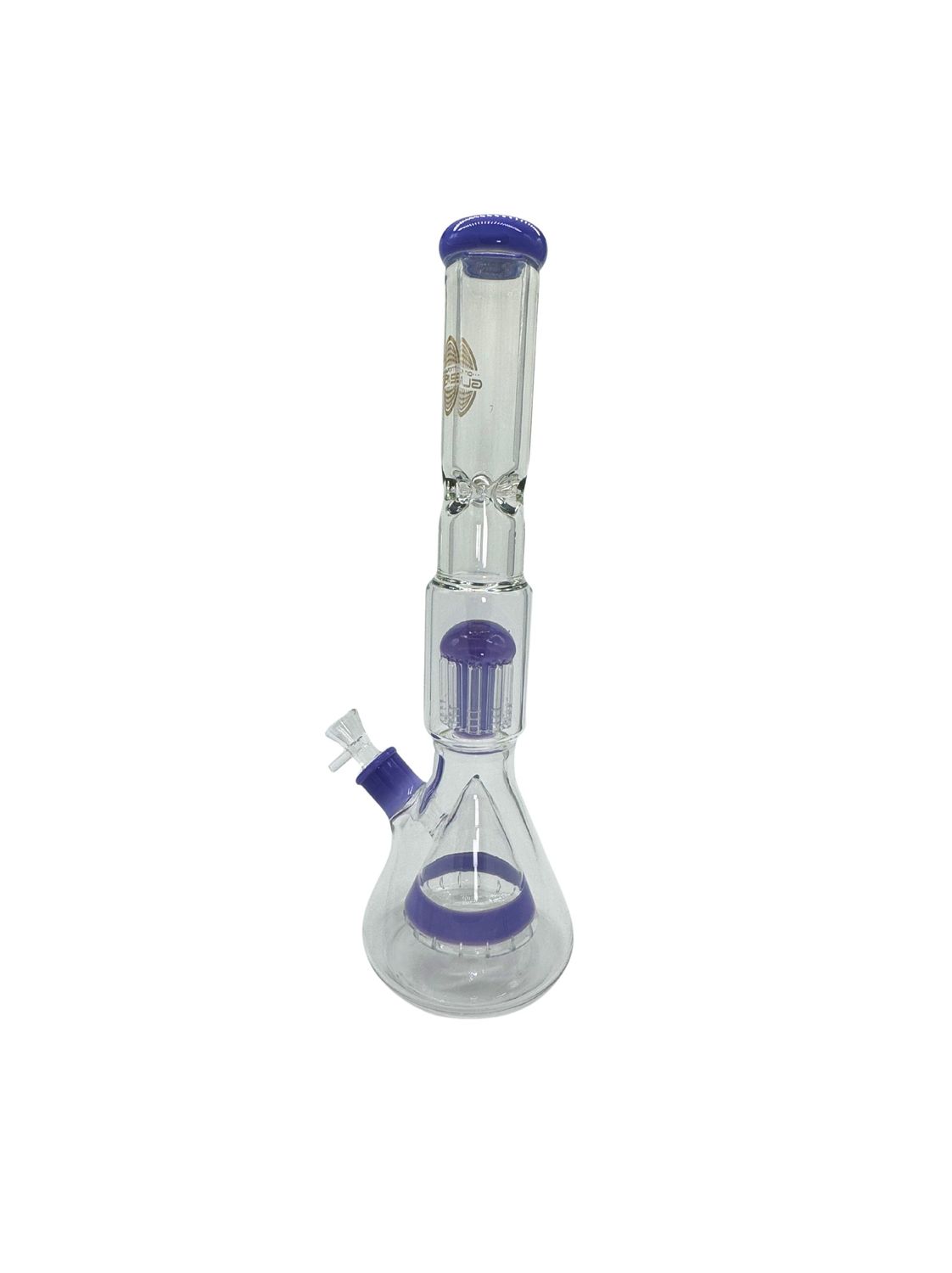 17.5" On Point Beaker Base W/ Jellyfish Perc