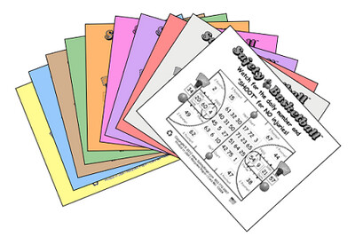 BW 3x4 SAFETY BASKETBALL Cards (Pack of 250)