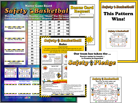Safety Basketball Program with Admin Materials