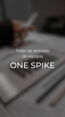 ONE SPIKE | Taller de armado de espigas.