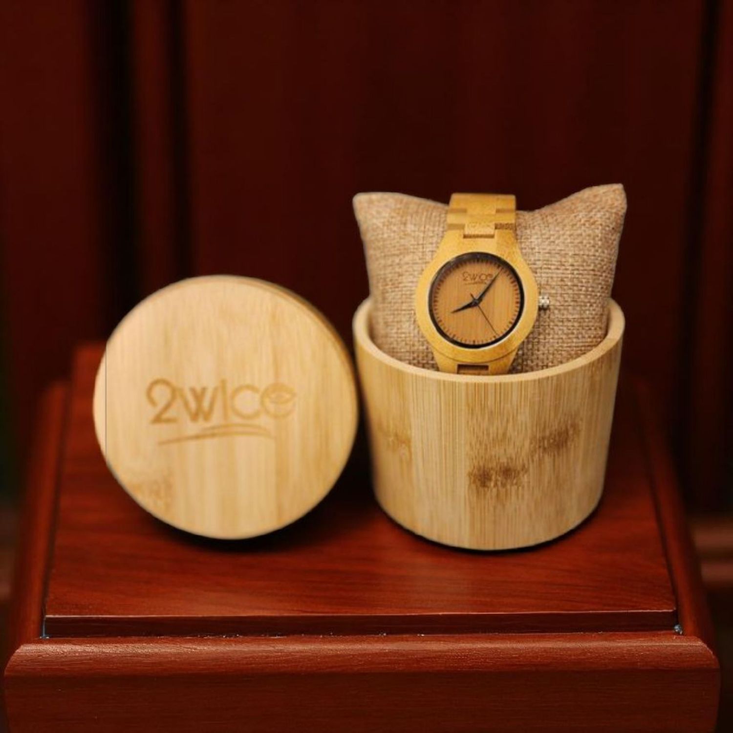 Ladies All Bamboo Watch