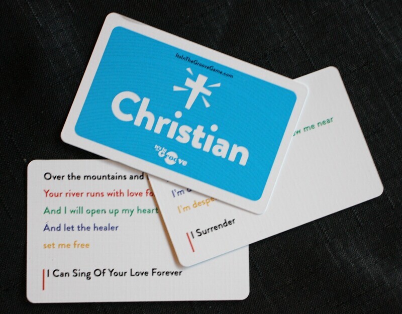 It's In The Groove              Christian Music Triva Cards