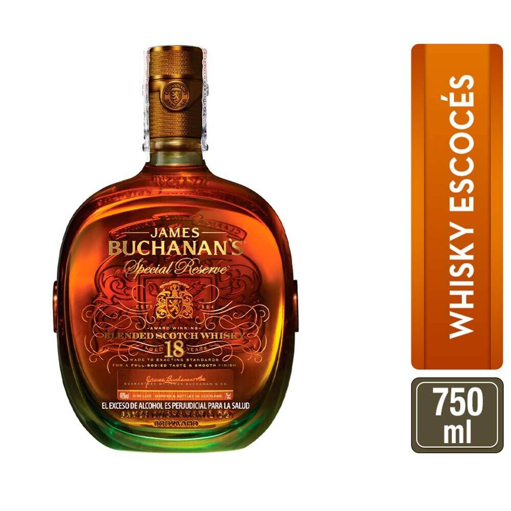 Wk buchanan&#39;s 18 aã‘os 750ml