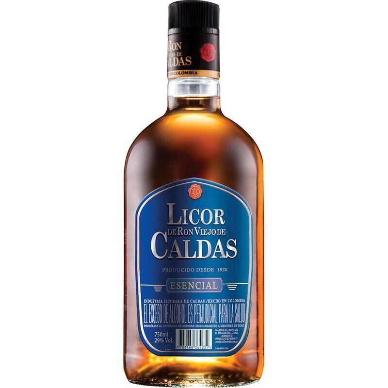 Ron caldas esencial 750ml