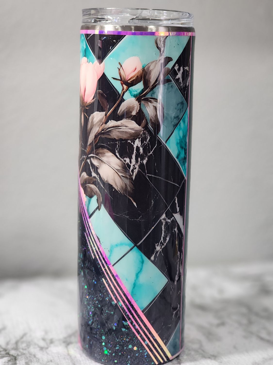 7--30oz Turquoise Western
