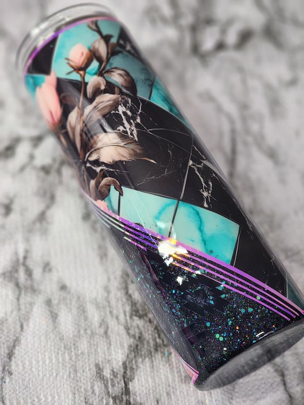 7--30oz Turquoise Western