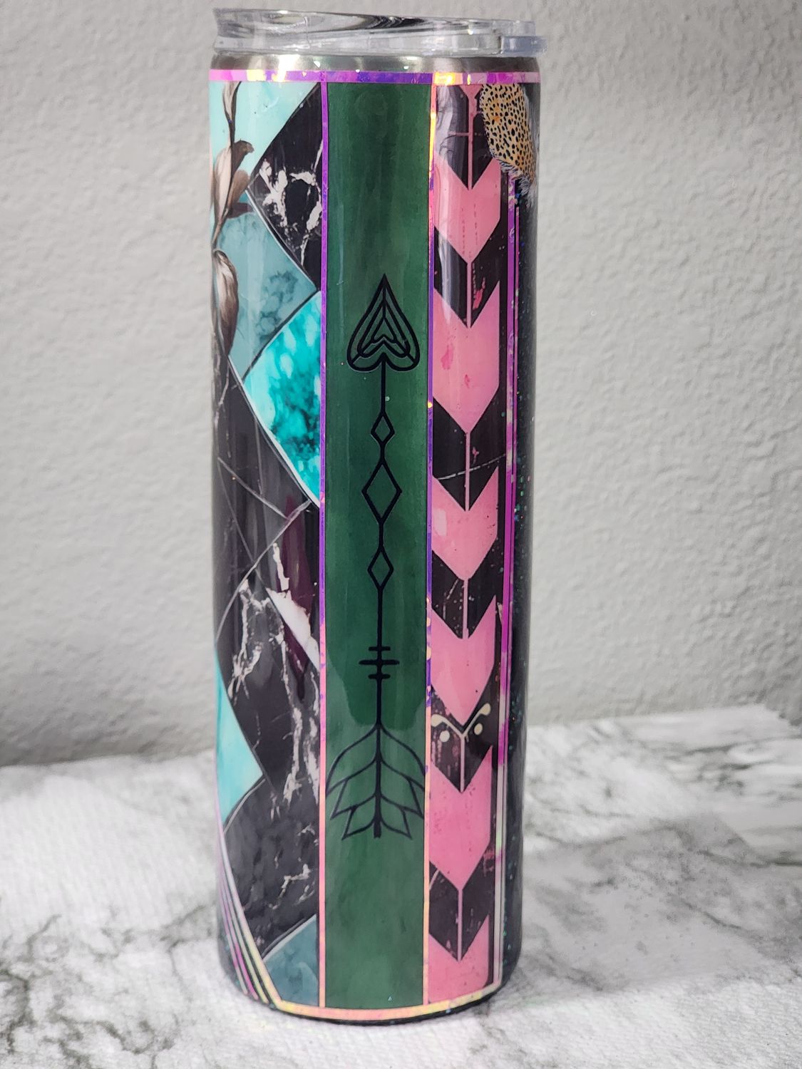 7--30oz Turquoise Western