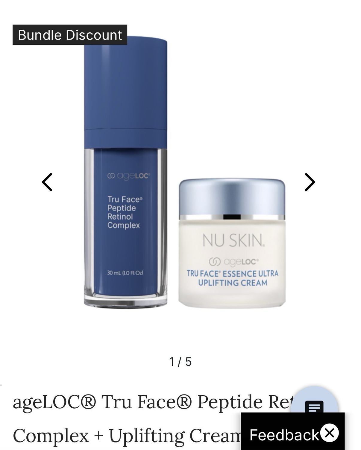 Retinol and Uplifting Cream