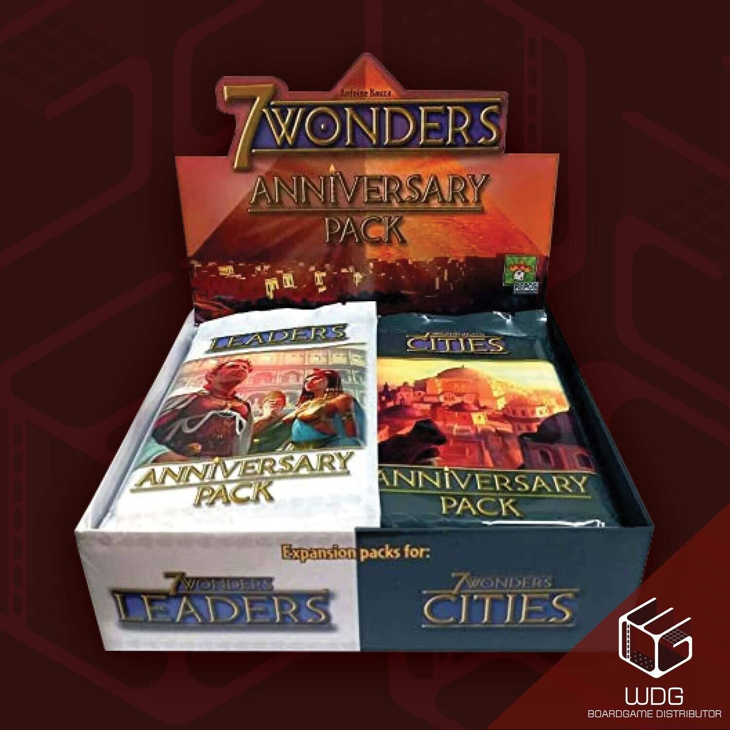 7 Wonders: Anniversary Pack Display