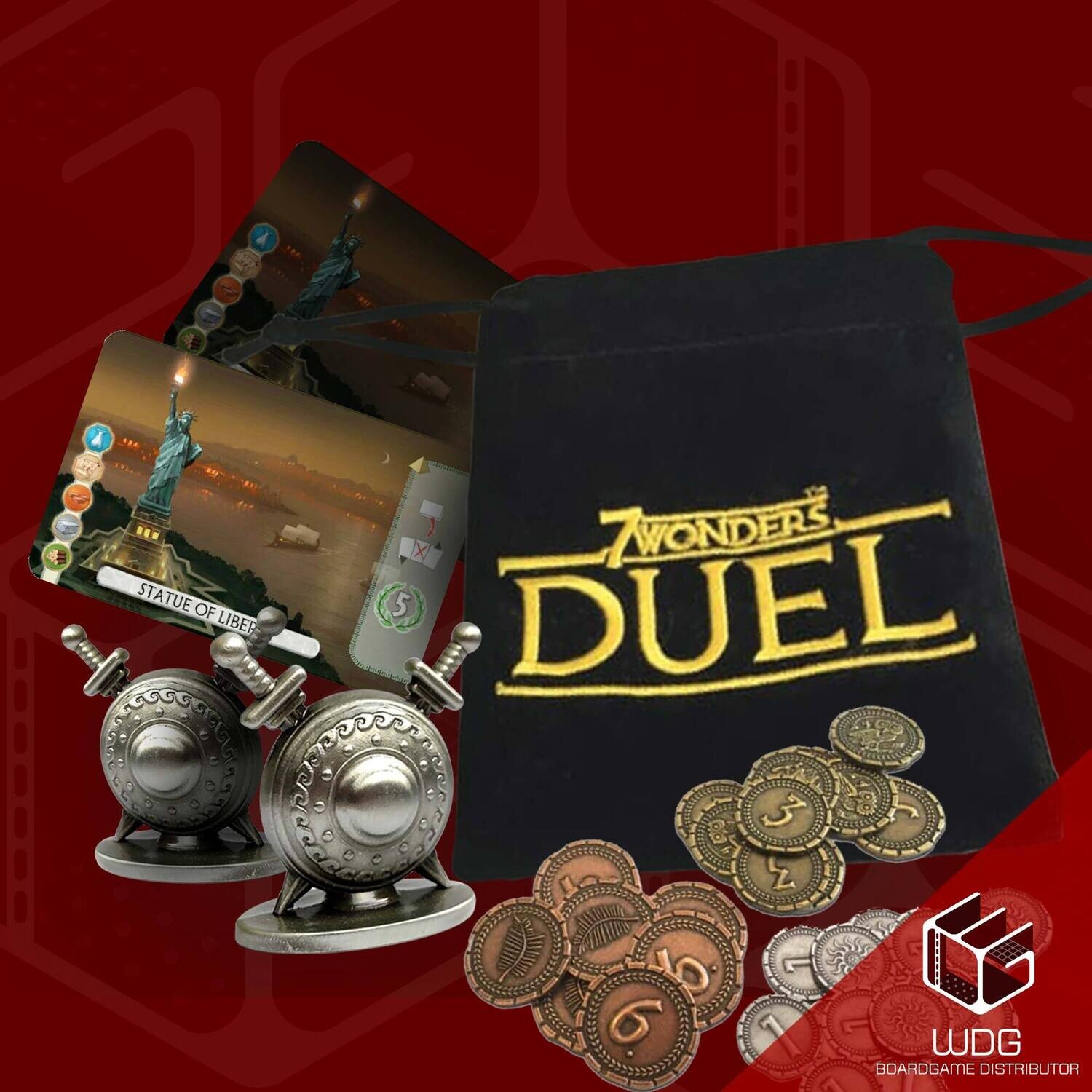 7 Wonders Duel Asmoplay Kit