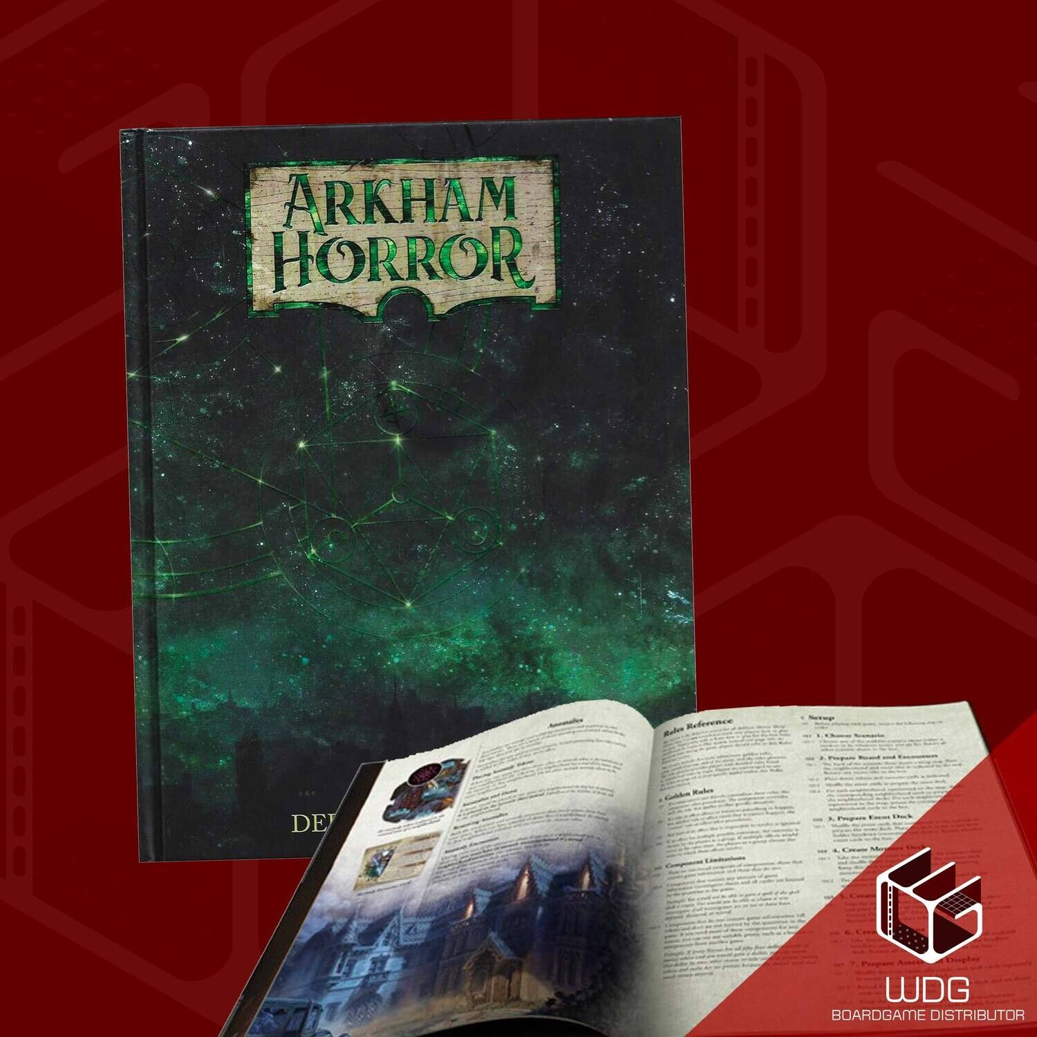 Arkham Horror (3rd Edition): Deluxe Rule Book
