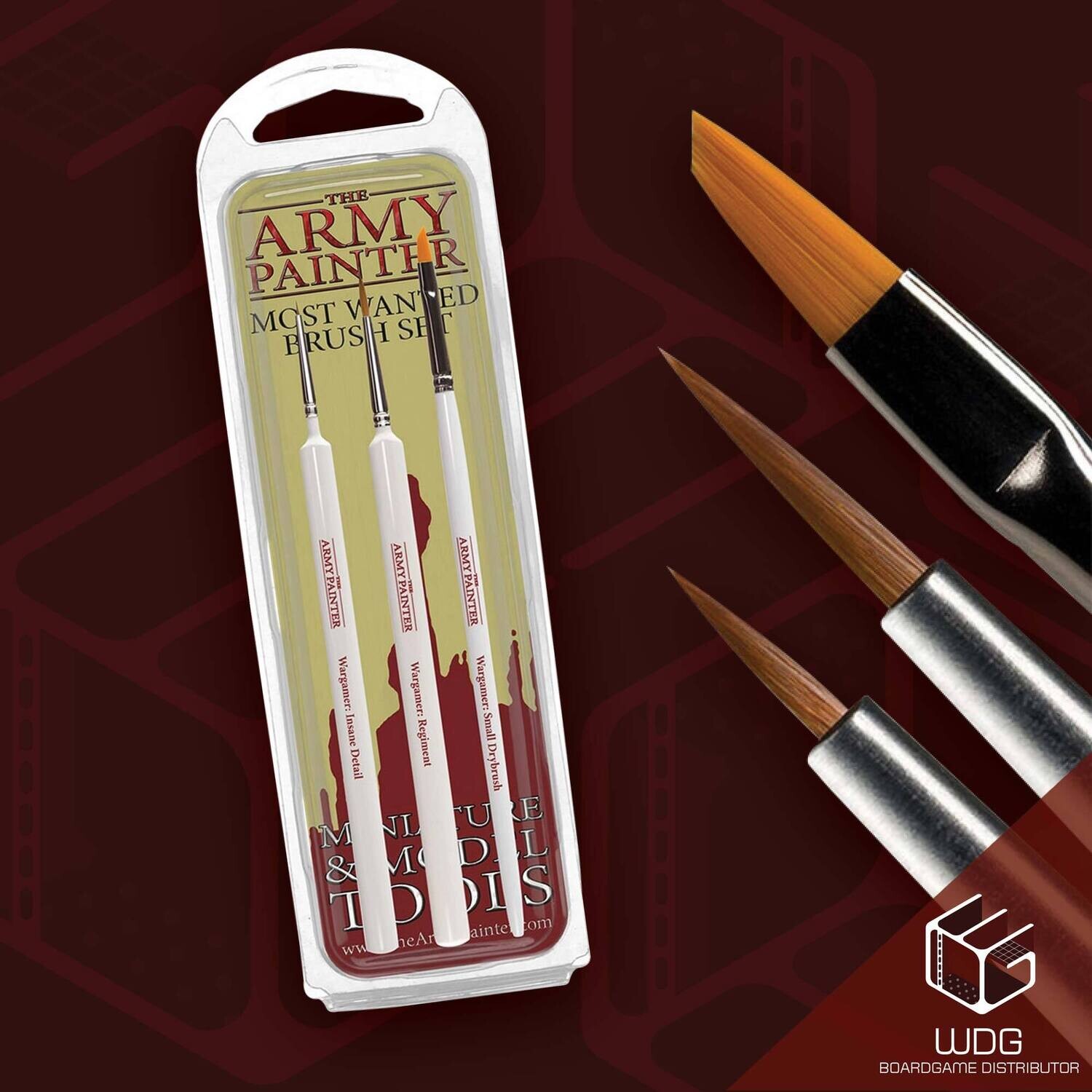 Army Painter: Most Wanted Brush Set