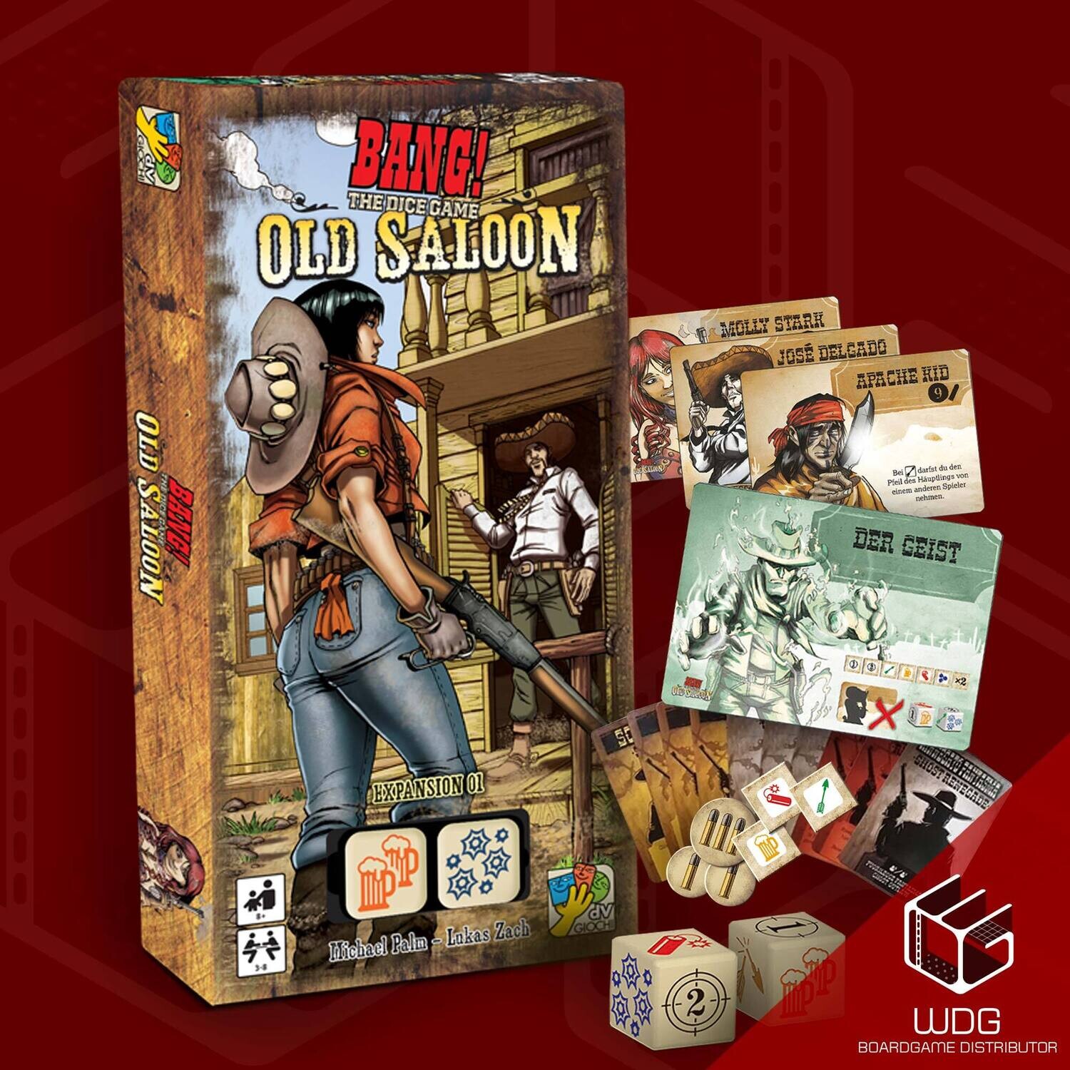 Bang The Dice Game : Old Saloon