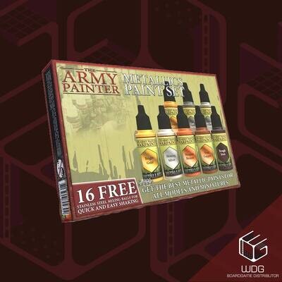 Army Painter: Warpaints: Metallic Paint Set