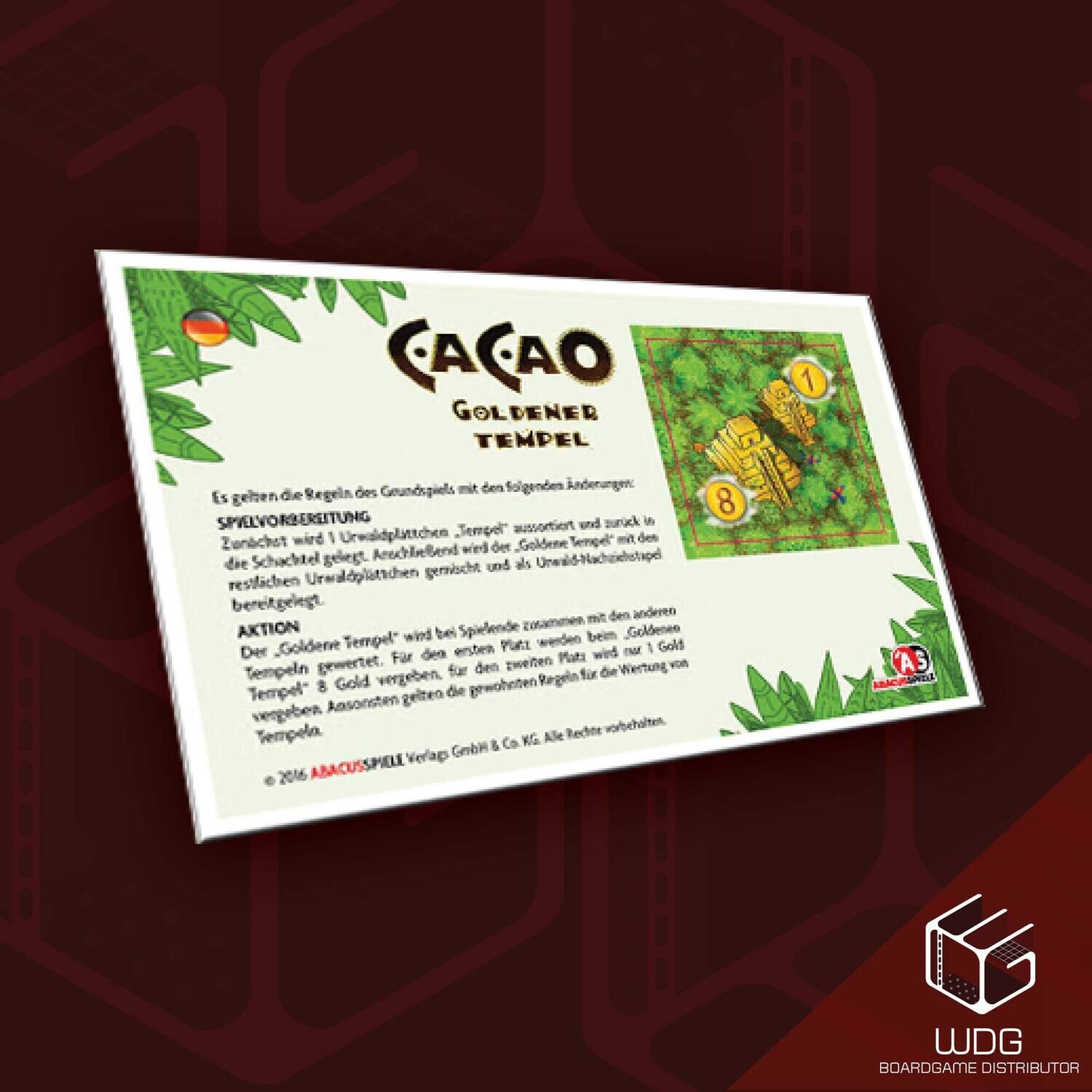 Cacao Promo Goldener Tempel(Golden temple) DE/EN