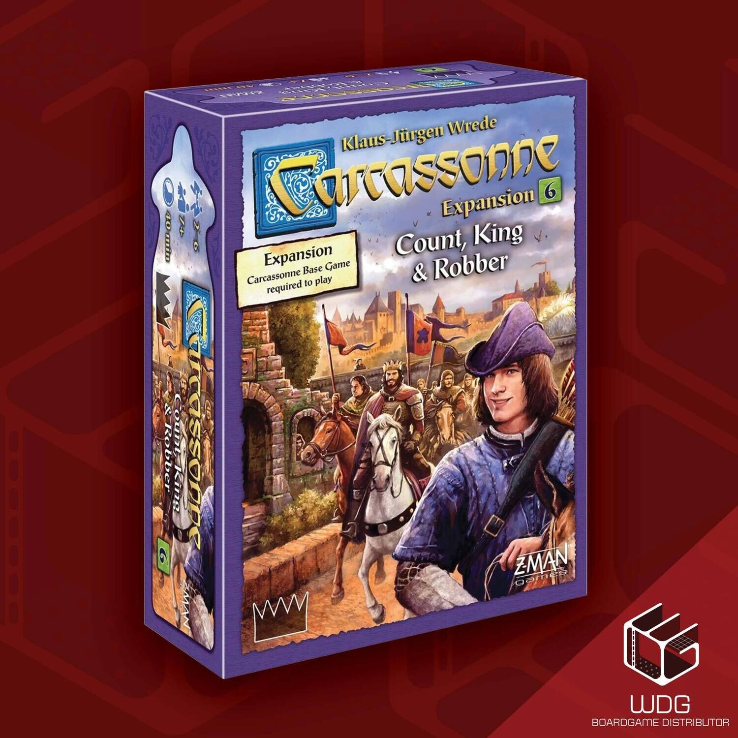 Carcassonne: Exp 6 Count, King &amp; Robber