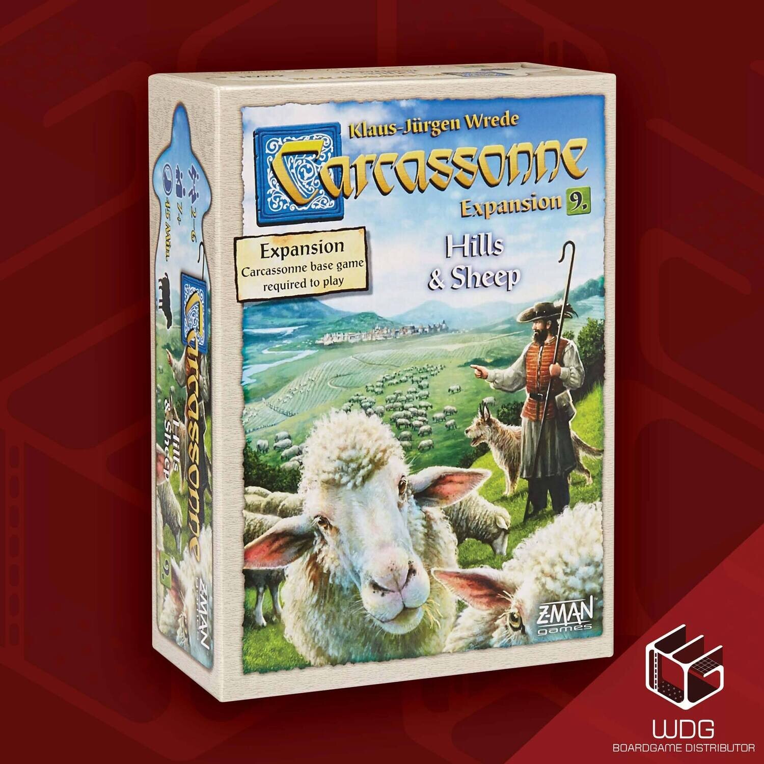 Carcassonne: Exp 9 Hills &amp; Sheep