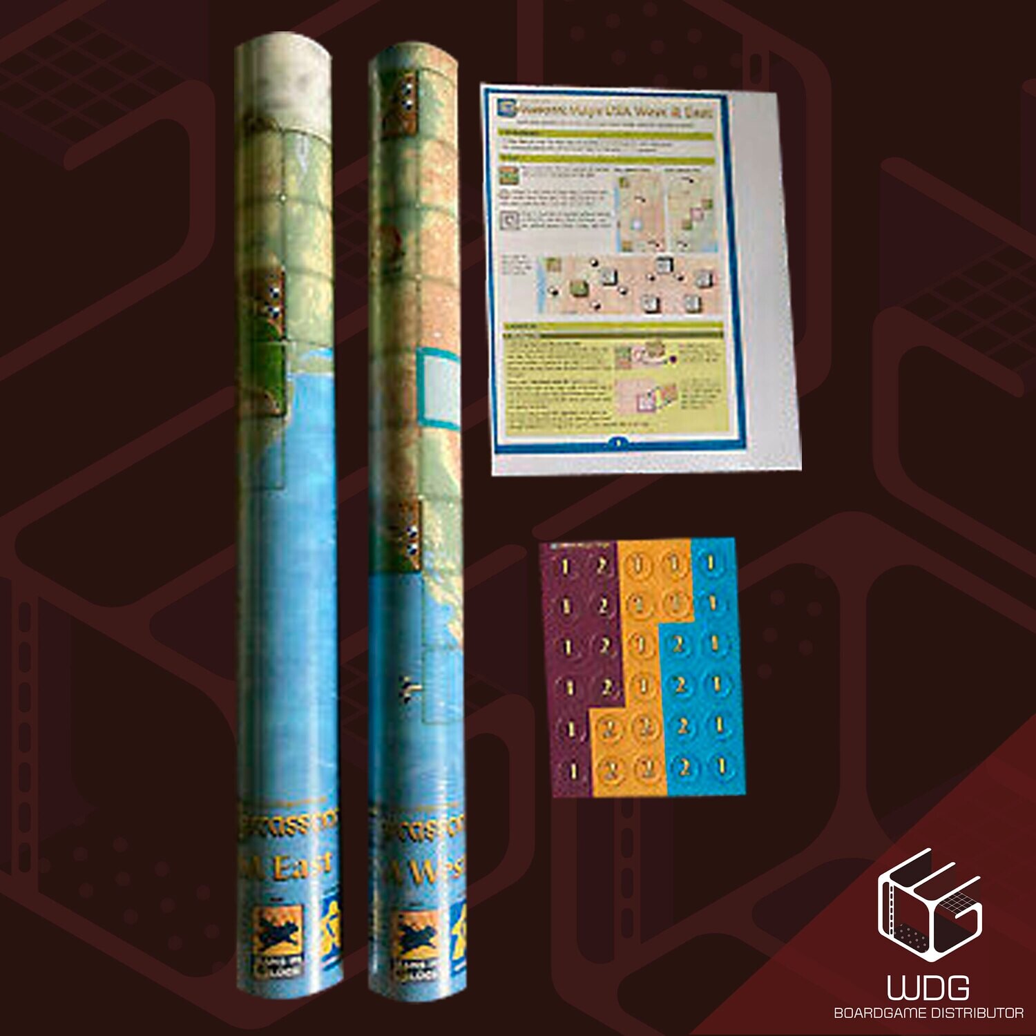 Carcassonne: Map USA West