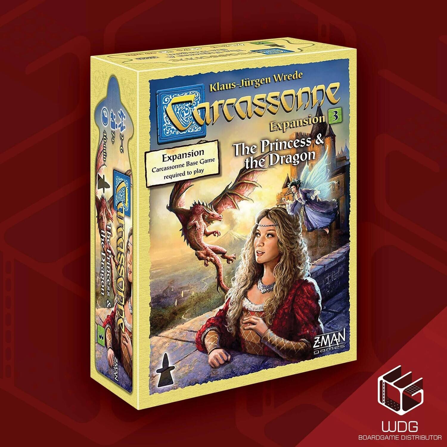Carcassonne: Exp 3 The Princess &amp; the Dragons