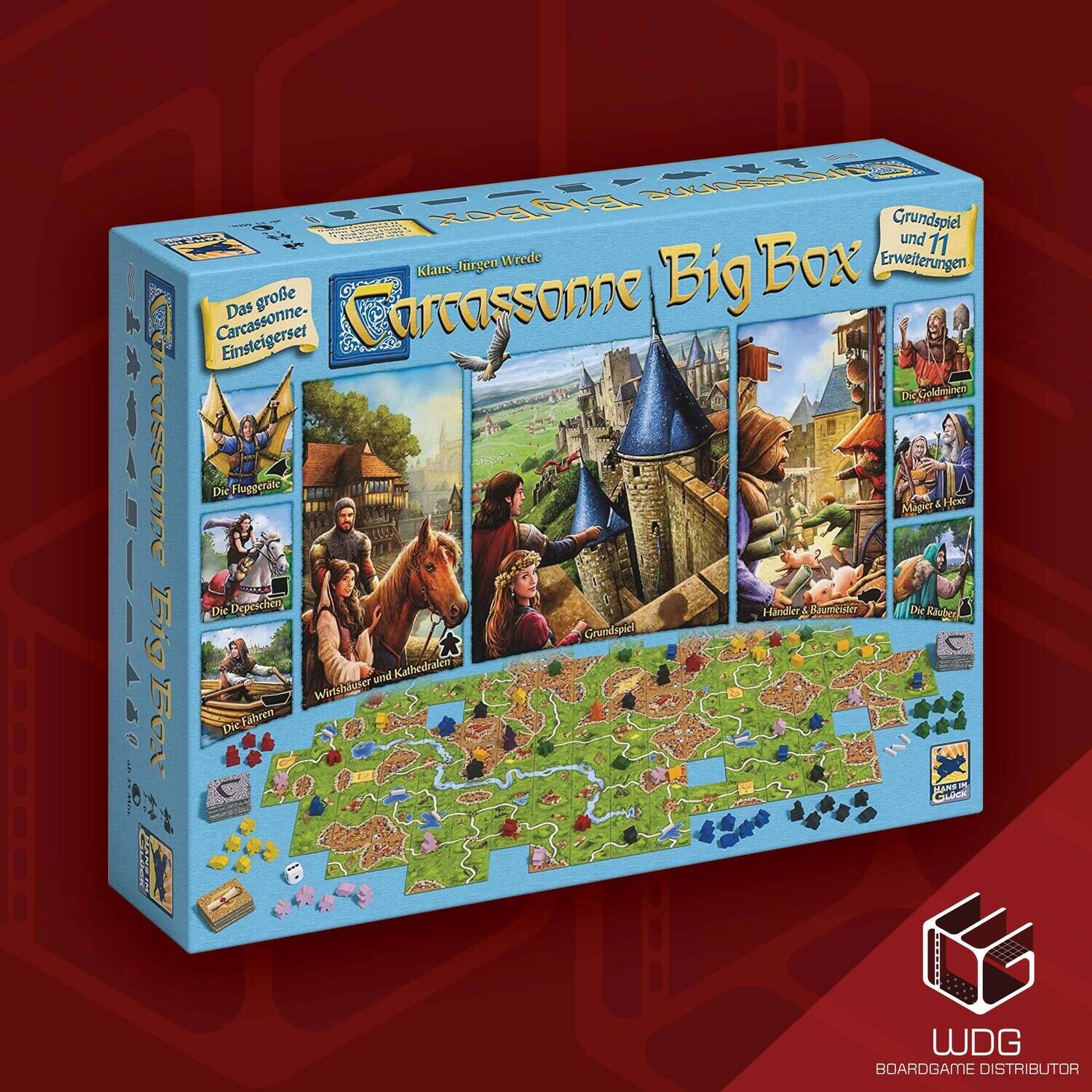 Carcassonne Big Box 2017