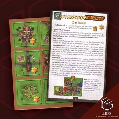 Carcassonne Goldrush: Sheriff (Mini-EXP) Promo