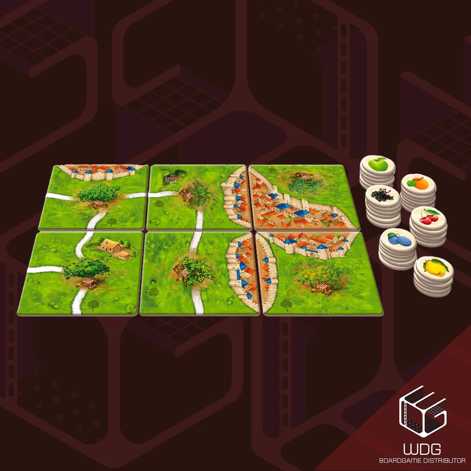 Carcassonne: Promo - Die Obstbâ€°ume (Neue Edition) (Mini-EXP)