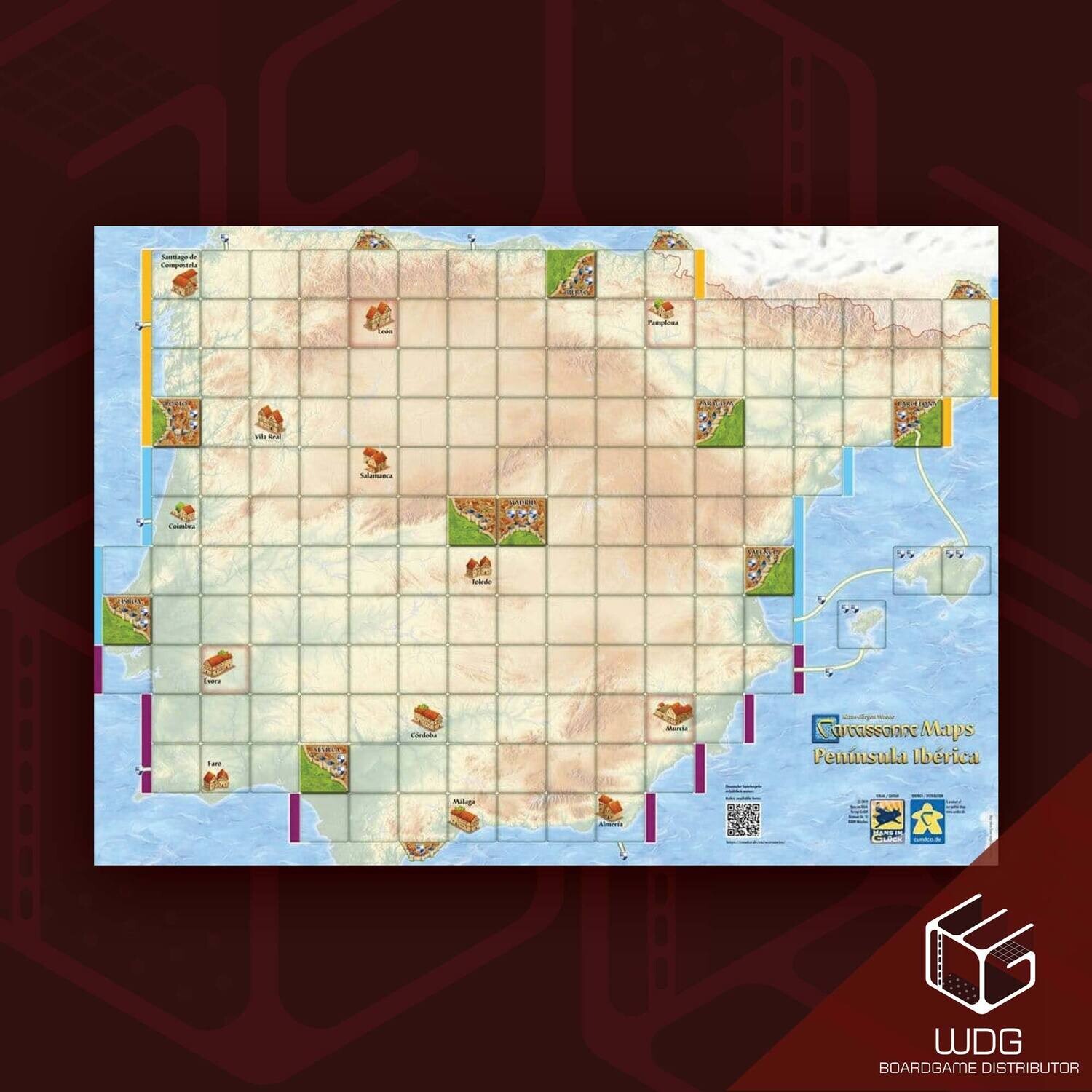 Carcassonne: Map Peninsula Iberica