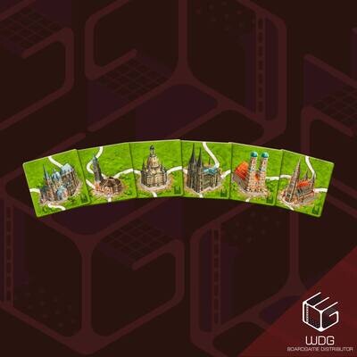 Carcassonne: Promo - Kathedralen in Deutschland (Neue Edition) (Mini-EXP)
