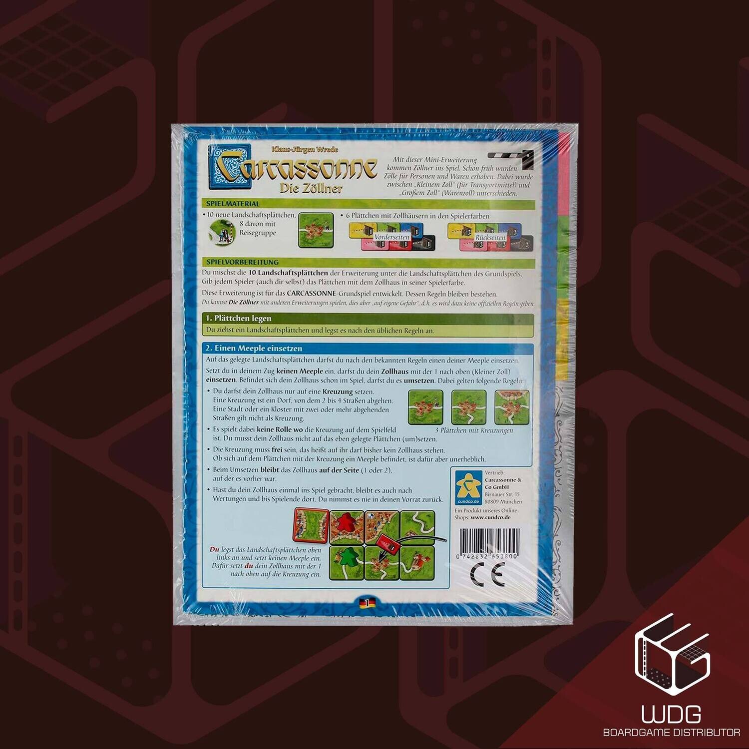 Carcassonne: Promo - Die ZË†llner (Neue Edition) (Mini-EXP)
