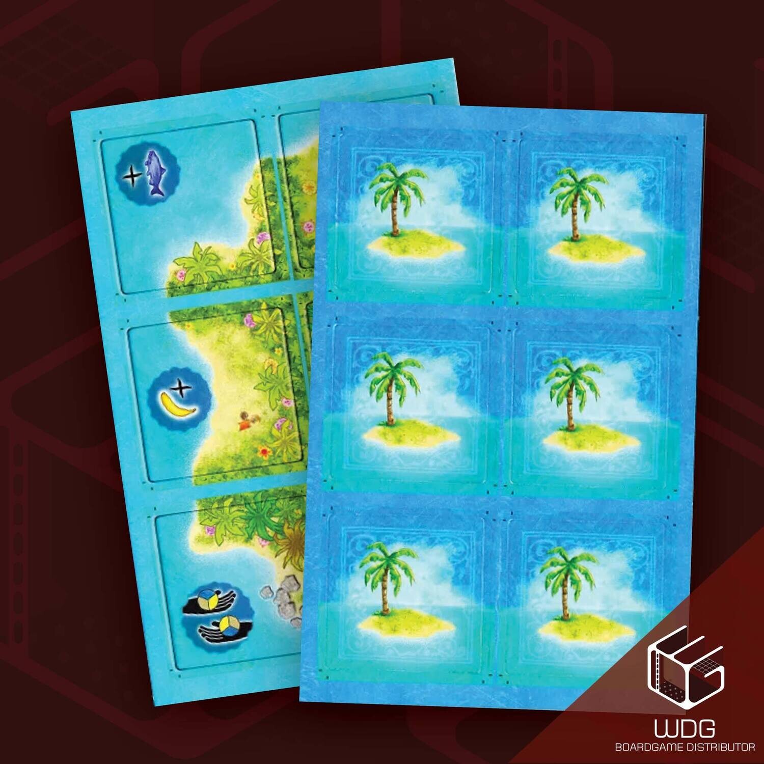 Carcassonne Sudsee (South seas) Freitag (Mini-EXP) Promo [DE]