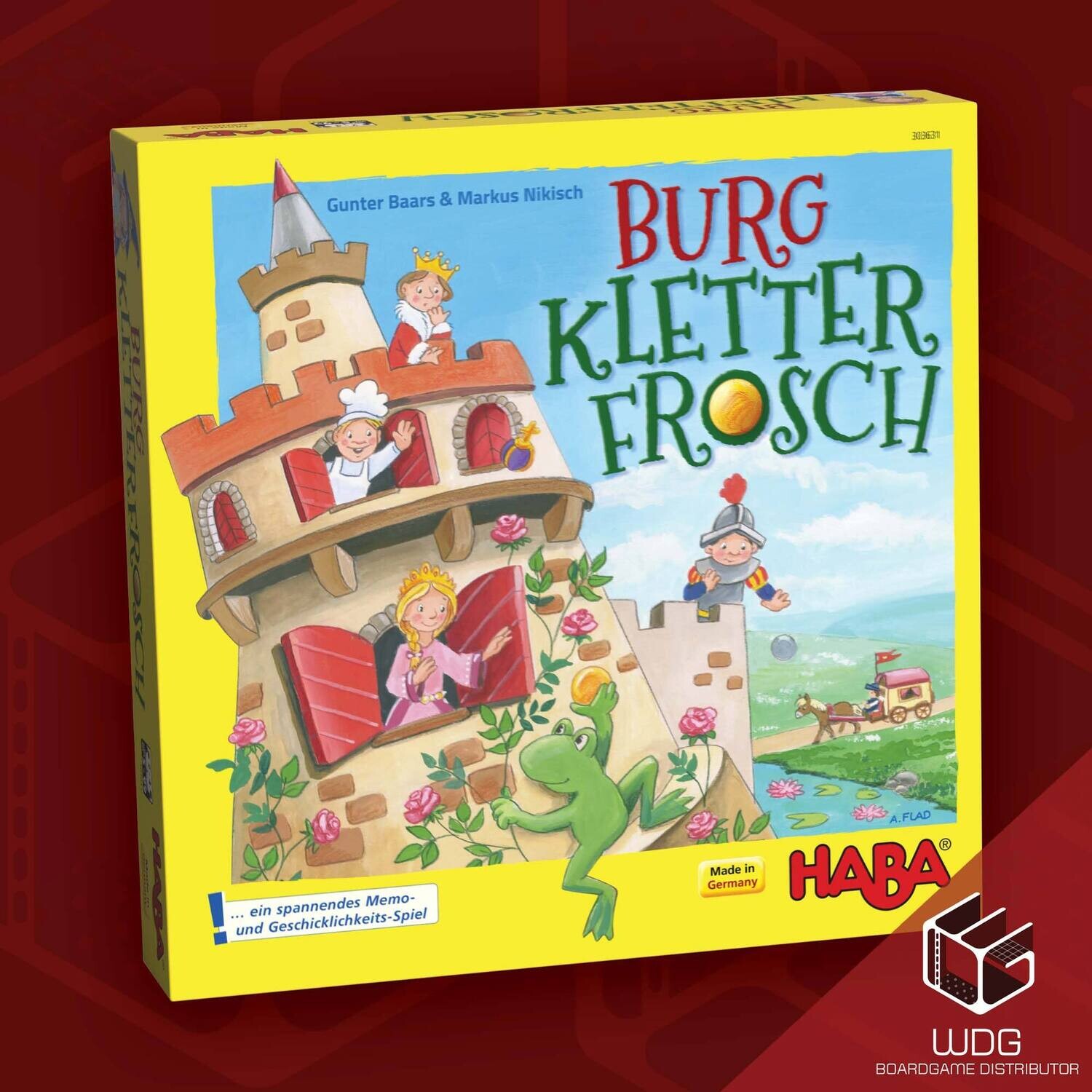 Castle Climbing Frog ( Burg Kletter Frosch )