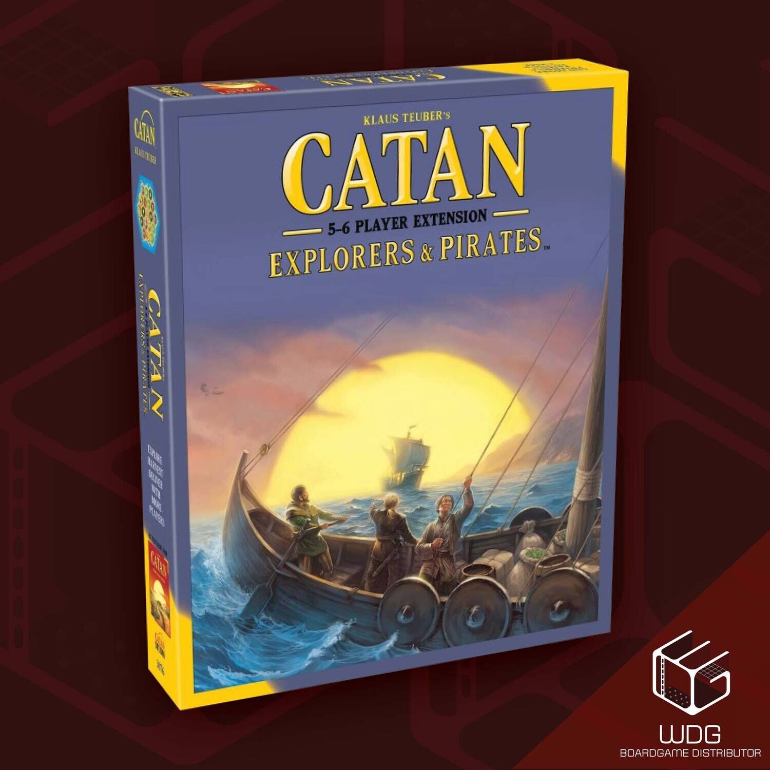 Catan: Explorers &amp; Pirates 5-6 Players Exp.