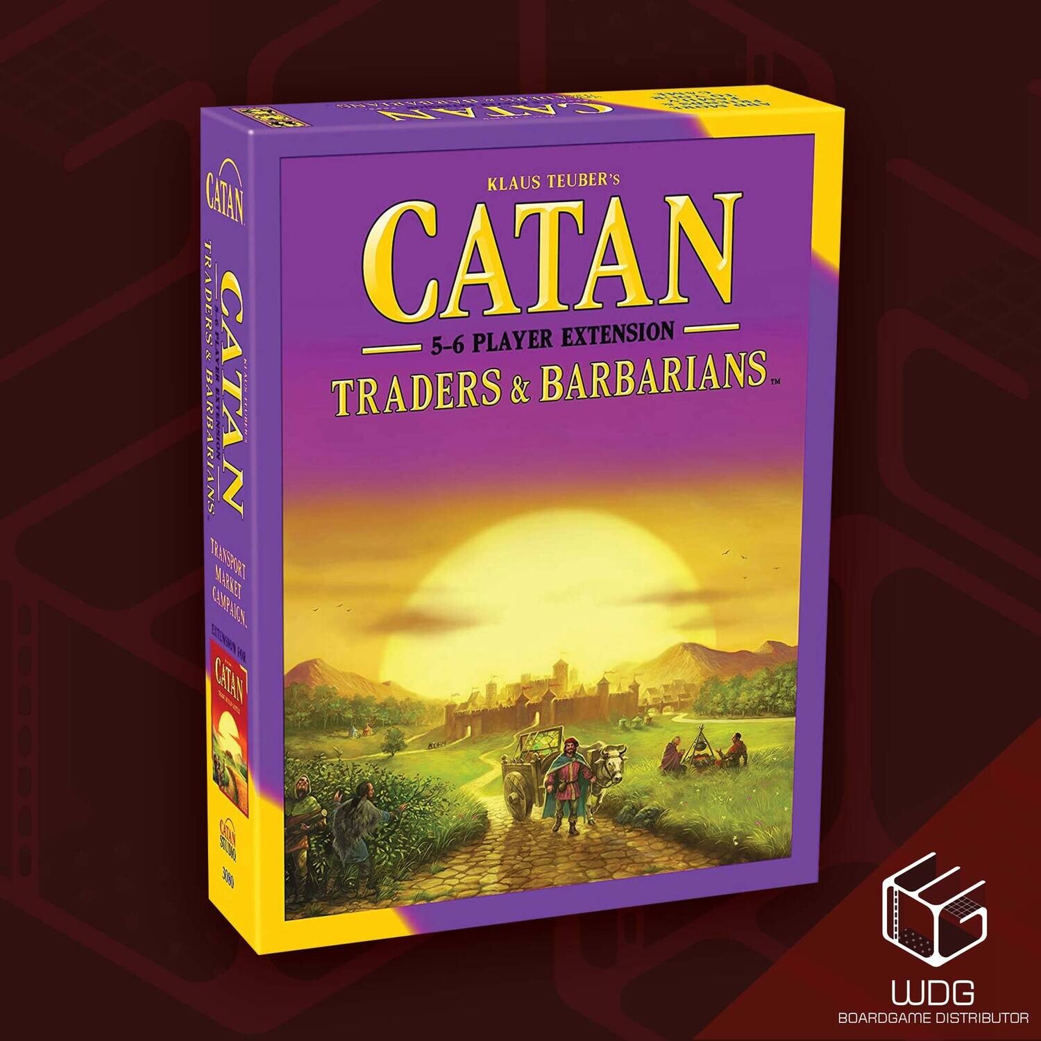 Catan Traders &amp; Barbarians 5-6 PLayers Exp.