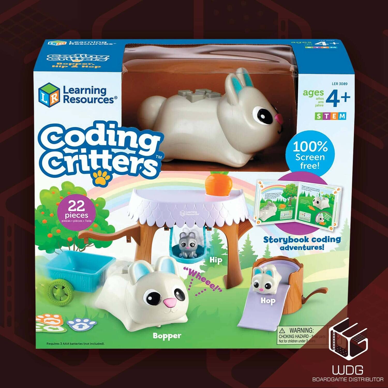 Coding Critters Bopper With Hip&amp;Hop