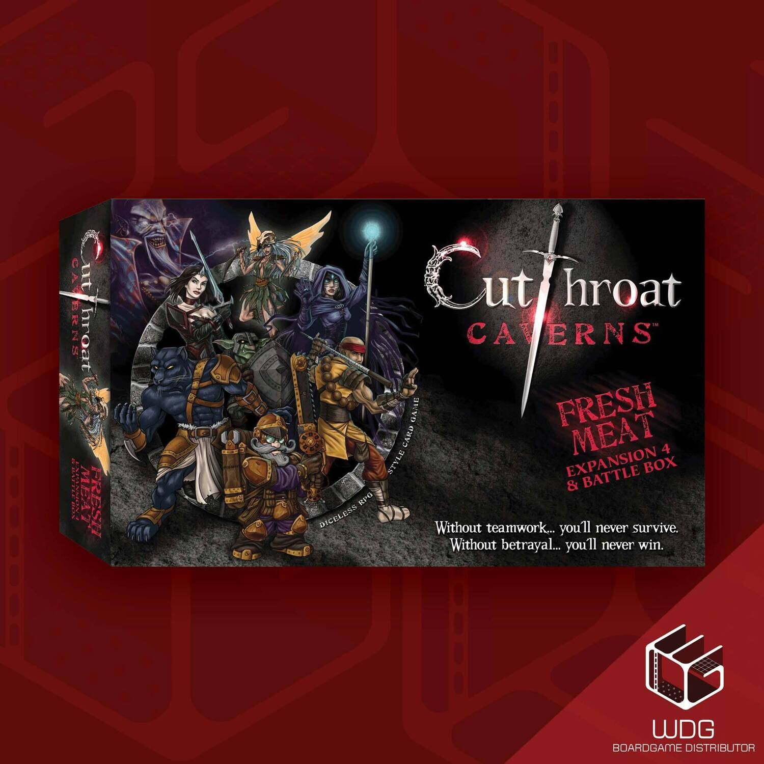 Cutthroat Caverns: Fresh Meat #4